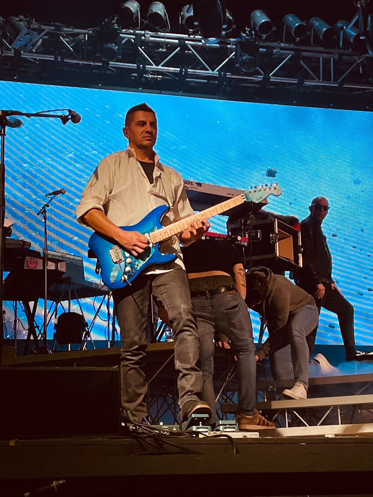 Gianluca Martino sul palco